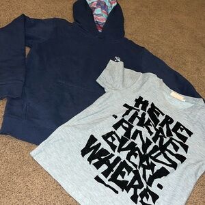 Boys Hooey Molo bundle 12‎ medium hoodie tee shirt